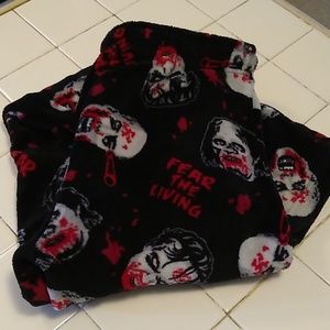 Men's The Walking Dead fuzzy sleep pants